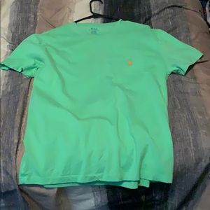 Green Polo Pocket Tee